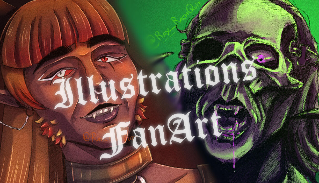 Basically all my illustration projects and fanarts.